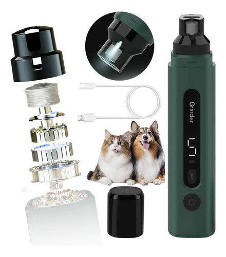 🐾 Cortador De Unha Pet Cachorro Gato Lixador Elétrico 5 Modos