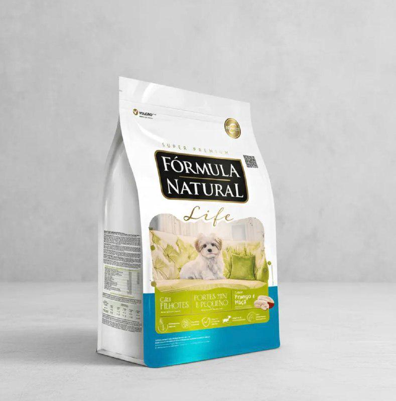 🐾 Ração Adimax Formula Natural Life Filhotes Cães 2,5 Kg.