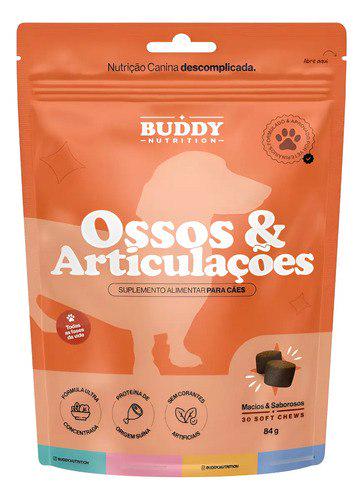 🐾 Ossos & Articulações - Buddy Nutrition 30 Soft Chews - Pouch