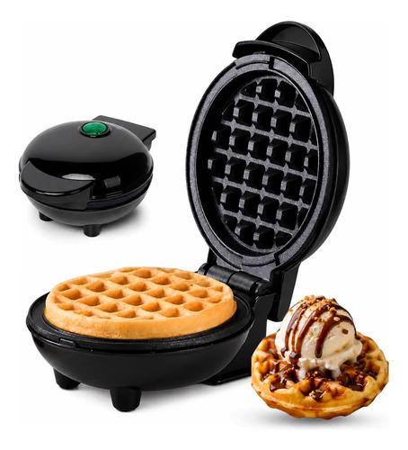 🚚 Mini Máquina Waffle Assar Elétrica Fitness Dietas Omeleteira