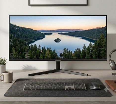 ➡️ Monitor Samsung ViewFinity S5 34” UWQHD VA 100Hz