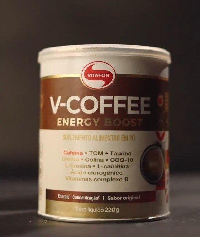 🚚 V-coffee Energy Boost Original 220g - Vitafor