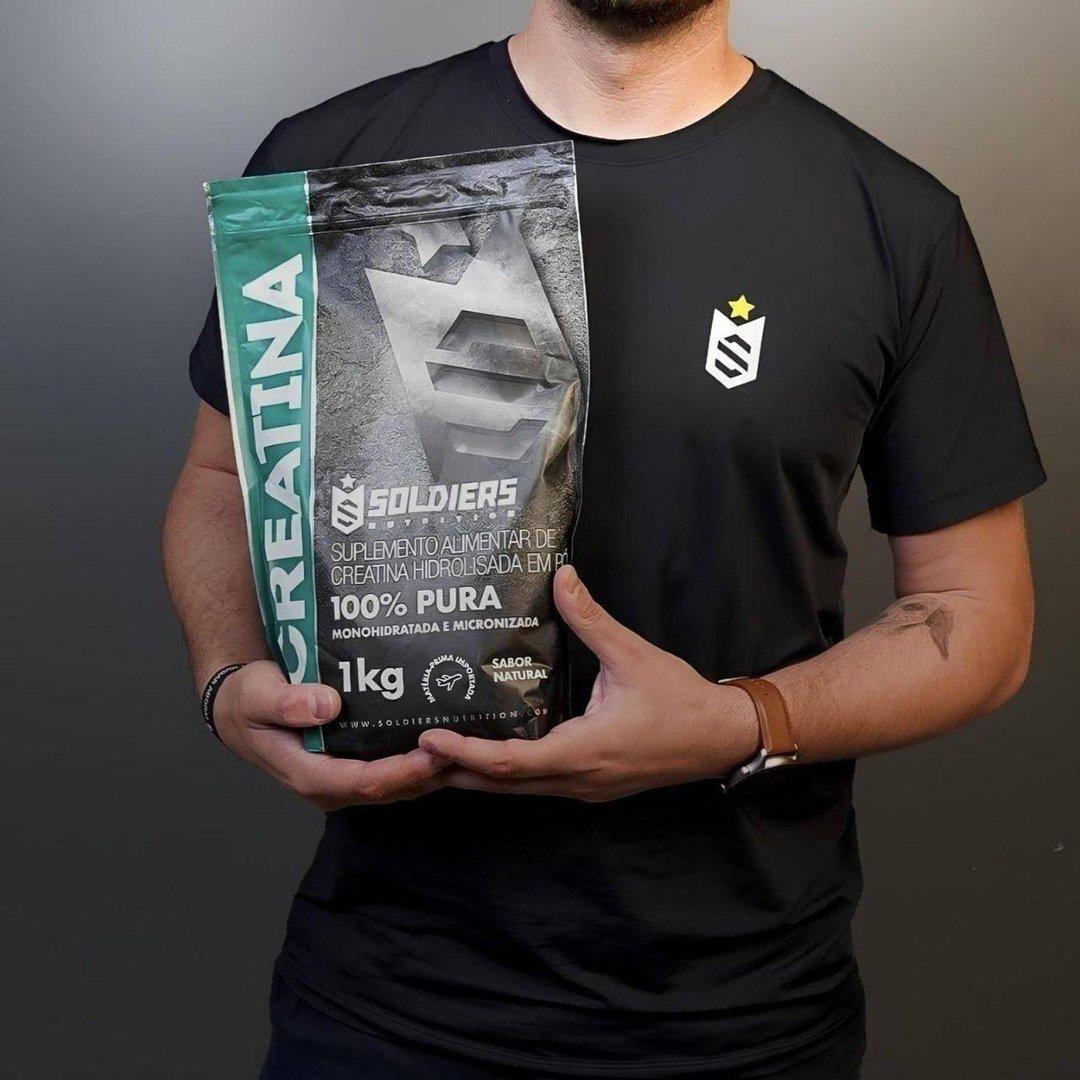 🚚 Creatina 1kg 100% Pura Soldiers Nutrition