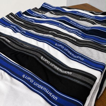 ➡️ Kit com 10 Cuecas Boxer Lupo Algodão