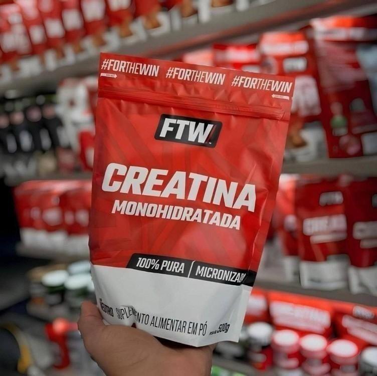 ➡️ Creatina Monohidratada 500g Refil - FTW