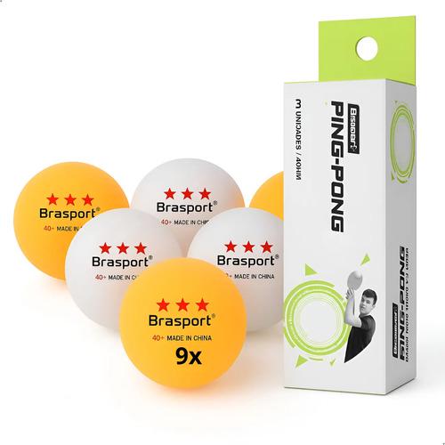 🚚 Kit 9 Bola De Tênis De Mesa Bolinhas De Ping Pong 3 Estrelas