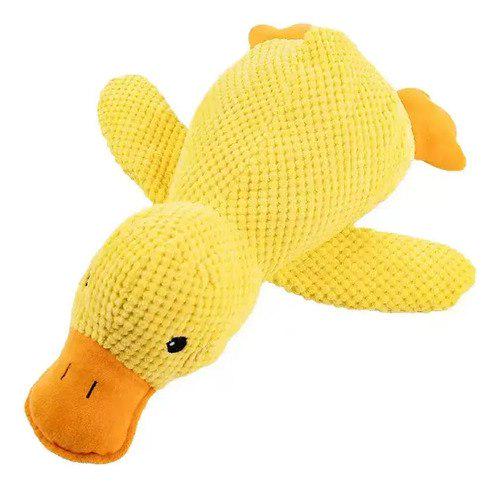 🐾 Pelúcia Para Cachorro Formato Pato Brinquedo Pet