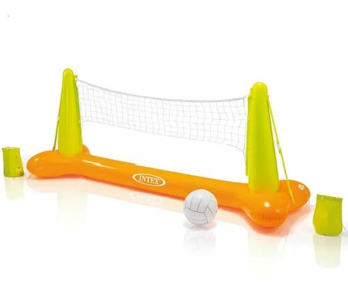 🚚 Vôlei Inflável Praia Piscina Com Bola Rede - Intex 56508