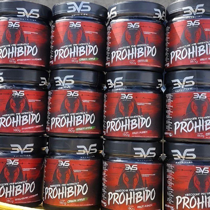 ➡️ Pré Treino Prohibido 360g - 3VS (6 Sabores)
