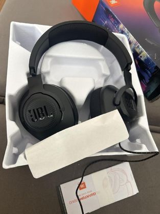 🚚 Fone de Ouvido JBL Quantum 100M2 Gamer Over-ear com Microfone Removível para PS4 e PS5