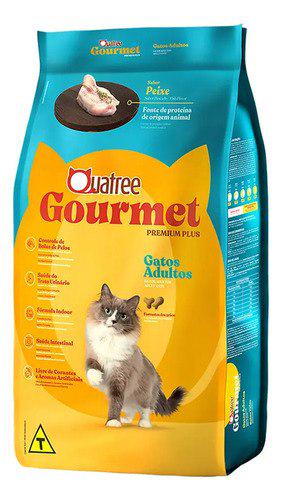 🐾 Ração Quatree Gourmet Gatos Adultos Peixe 10,1kg