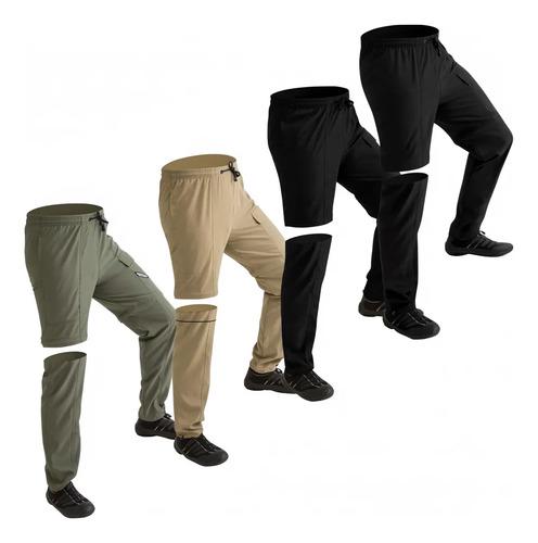 🚚 Calça De Pesca Mar Negro Combat Vira Bermuda Envio Imediato