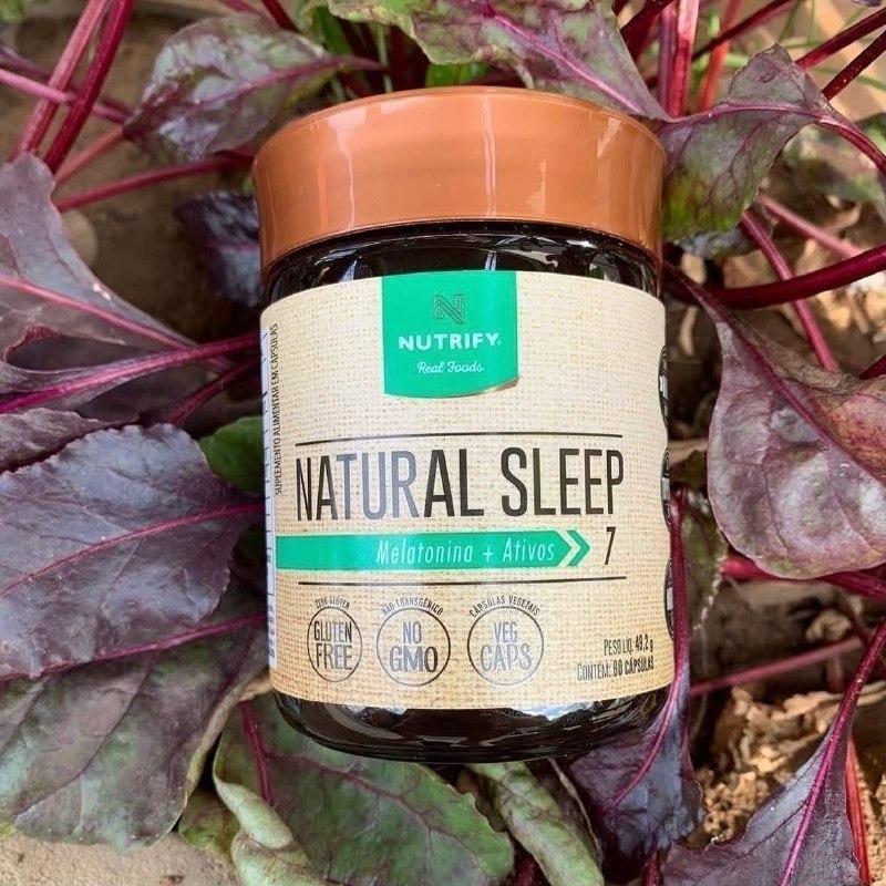 ➡️ Natural Sleep Melatonina + Ativos 60 Cápsulas - Nutrify