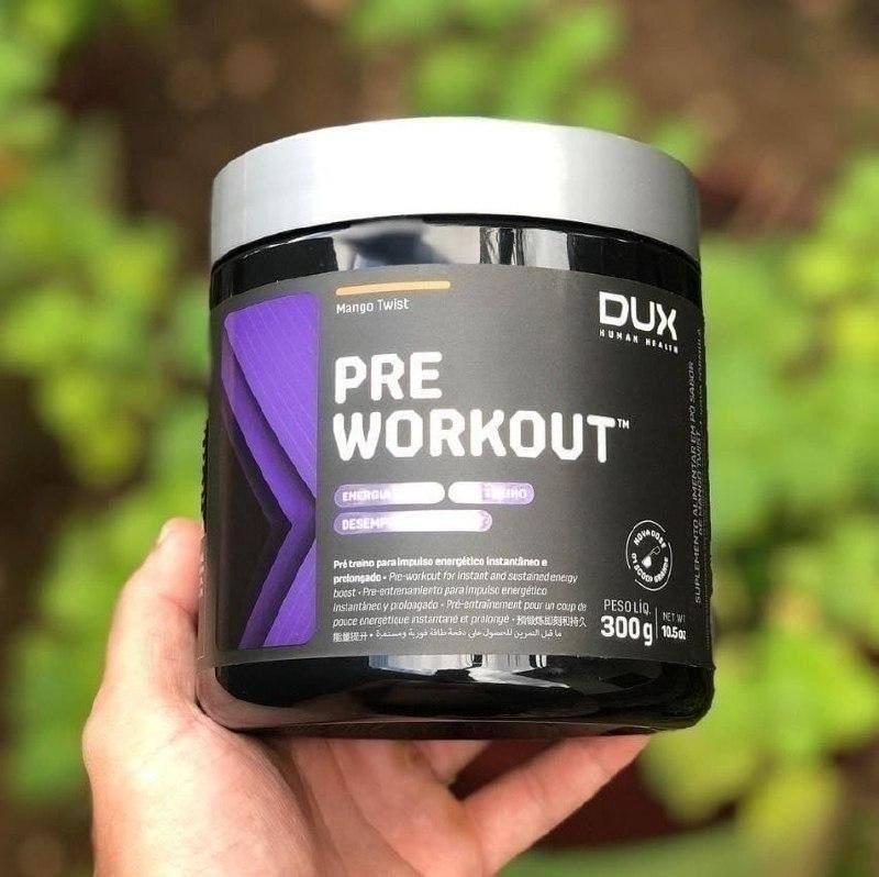 ➡️ Pré Treino Bifásico 300g Sabor Mango Twist - Dux Nutrition