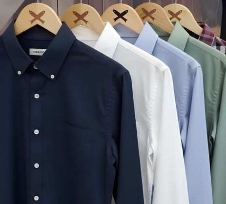 ➡️ Camisa Básica Manga Longa Slim Hering