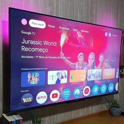 ➡️ Smart TV Hisense Hi-Qled 4K 50" com Processador AI, Dolby Vision Atmos e Compatibilidade Alexa 50Q6QVV