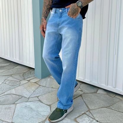 ➡️ Calça Jeans Tradicional Corte Reto (3 cores)