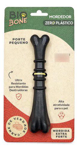 🐾 Mordedor De Cachorro Natural Biobone Ossinho Sabor Carne Marrom-escuro