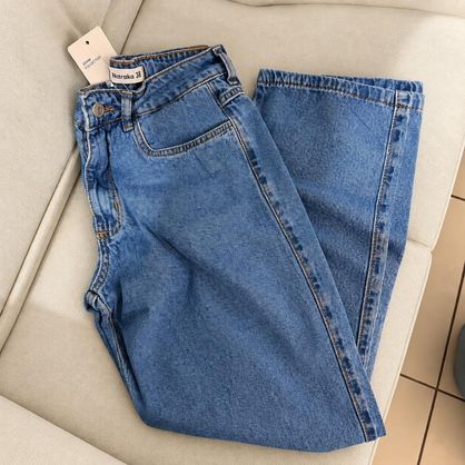 ➡️ Calça Mom Jeans Cintura Alta (5 cores)
