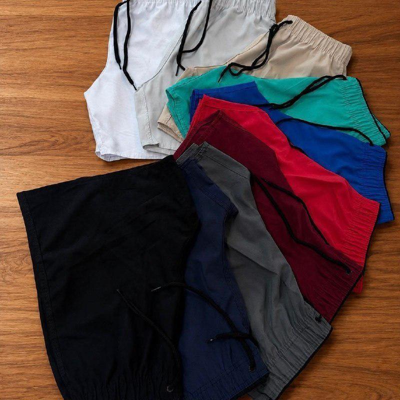 ➡️ Kit 4 Short Tactel Masculino
