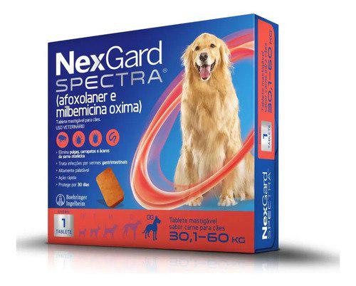 🐾 Nexgard Spectra Para Cães de 30,1 a 60kg