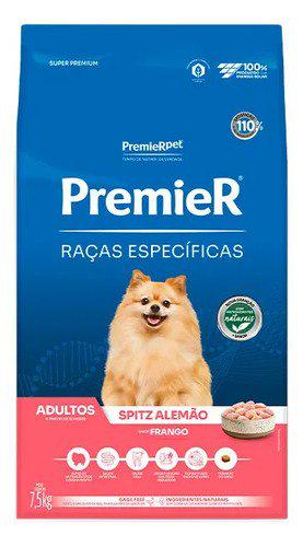 🐾 Ração Premier Super Premium Spitz Alemão Adulto 7,5kg