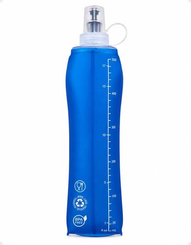 🚚 Garrafa Dobrável Corrida Hidratação Soft Flask 500ml E 250ml
