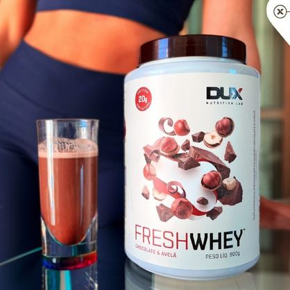➡️ Fresh Whey Chocolate Belga e Avelã 900g - Dux Nutrition