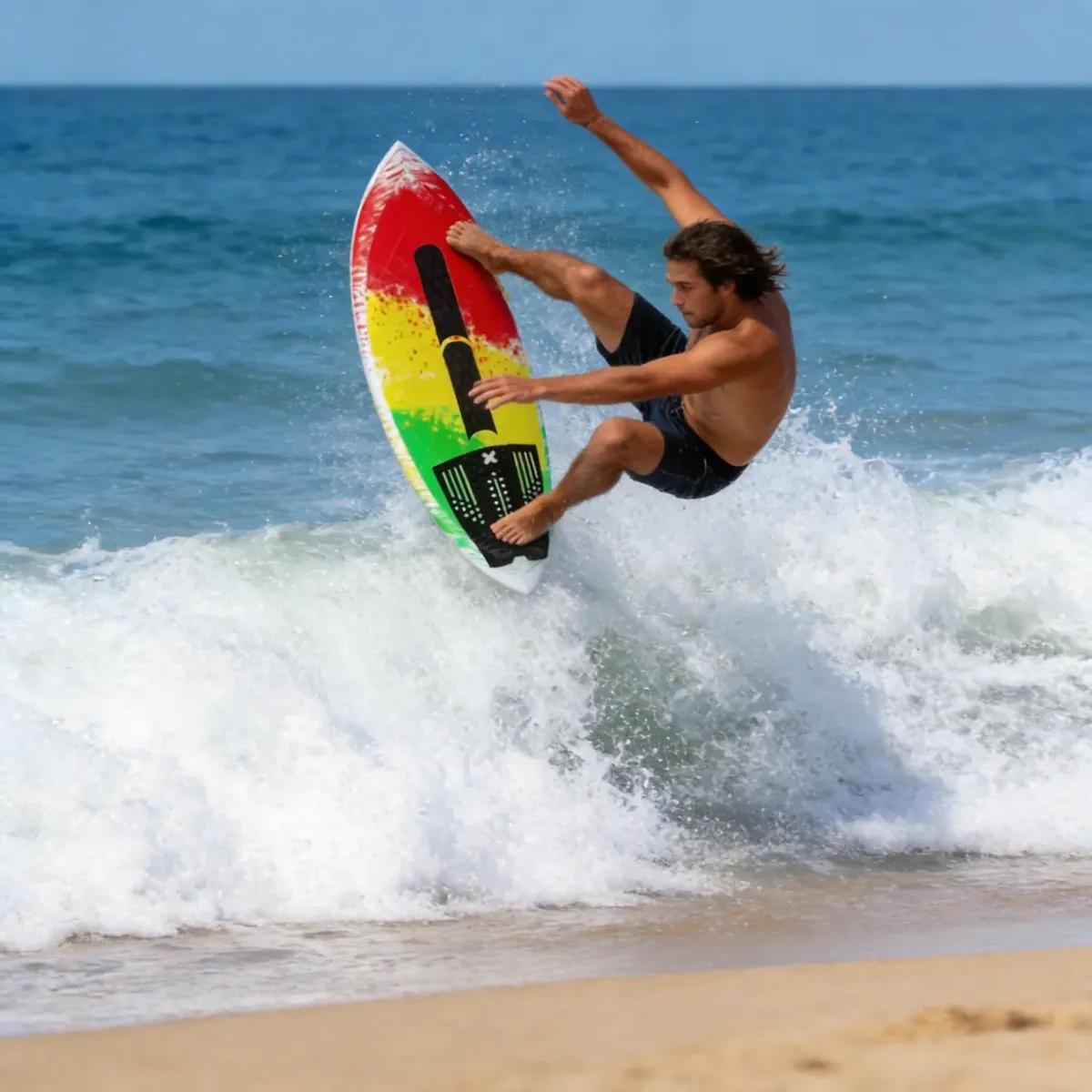 🚚 Prancha Skimboard Fibra Reggae