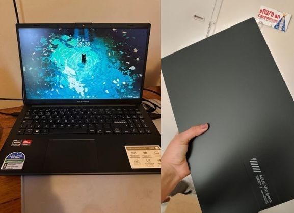 ➡️ Notebook ASUS VivoBook Go 15" AMD Ryzen 5 8GB 512GB