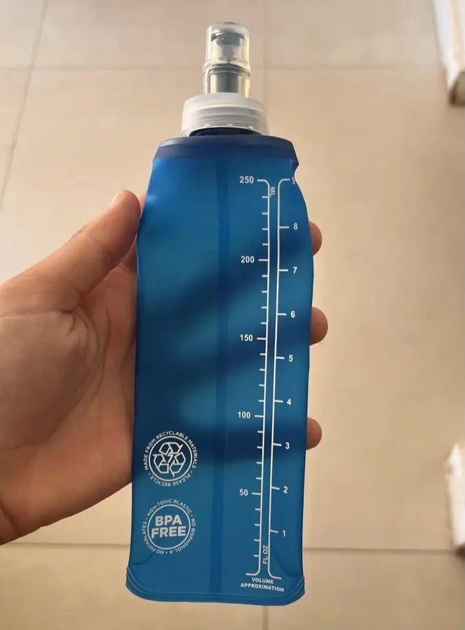 🚚 Garrafa Hidratação Silicone Soft Squeeze
