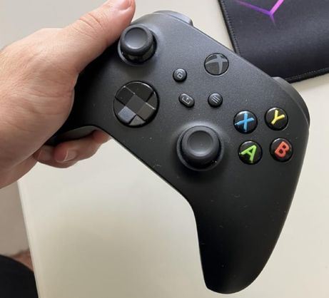 ➡️ Controle para Xbox Sem Fio Preto + Cabo USB-C