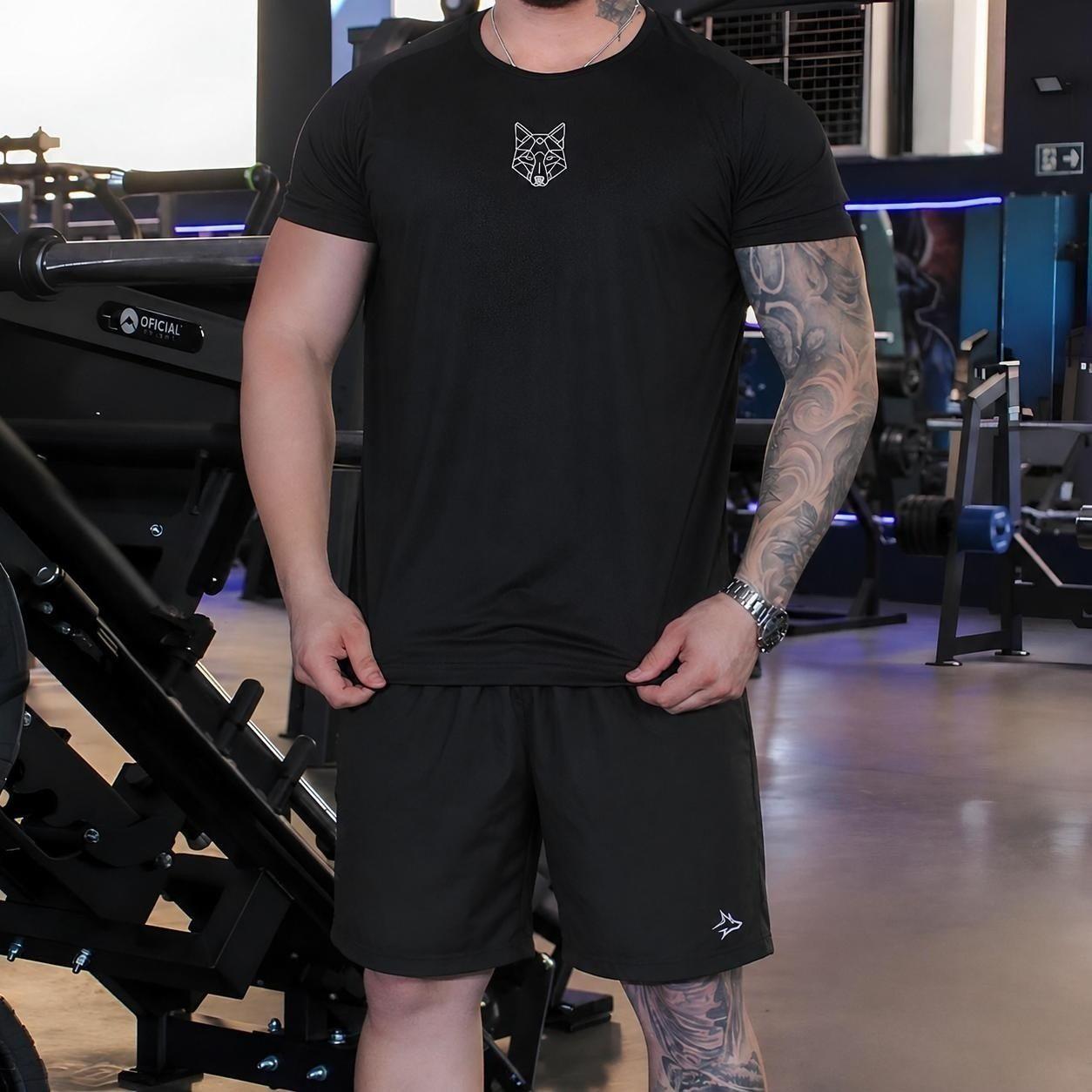 ➡️ Conjunto Alpha Dry Fit Lobo