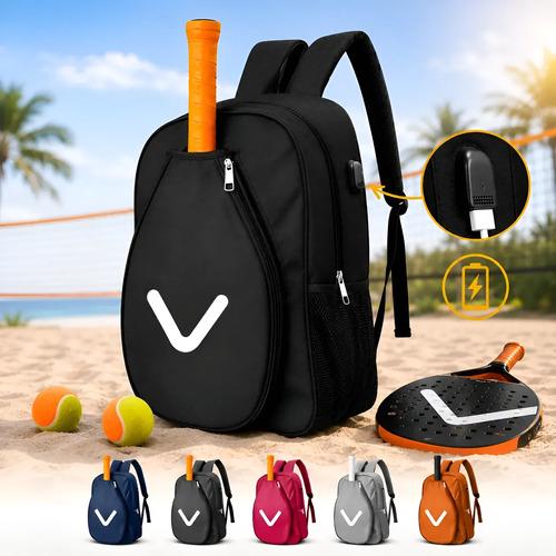 🚚 Raqueteira Mochila Porta Raquete Beach Tennis Reforçada