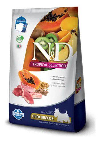 🐾 Ração N&d Cão Adulto Mini Cordeiro Cereais Frutas 2kg