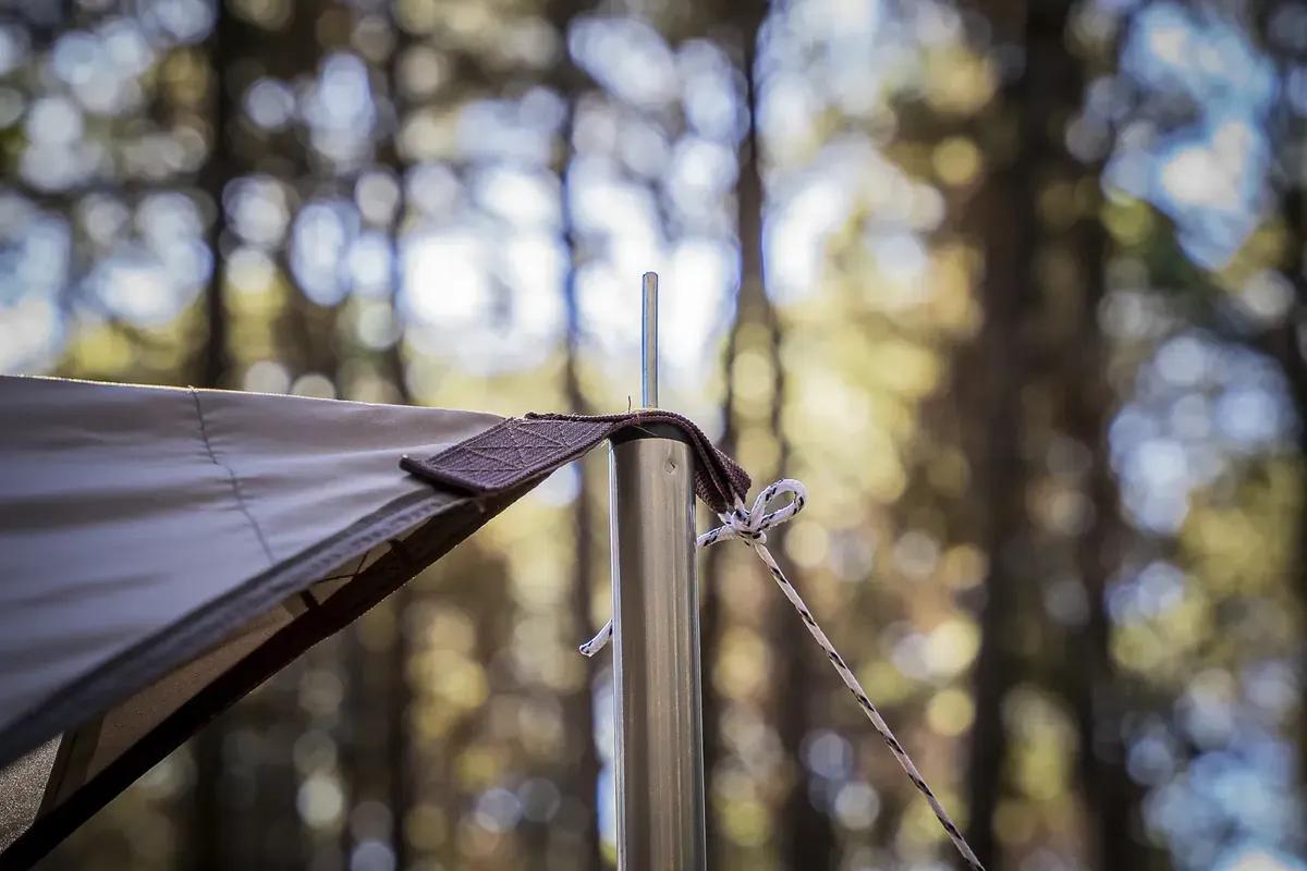 🚚 Conjunto Tubos Fixação Ajustáveis De Lona Tenda Camping Ntk