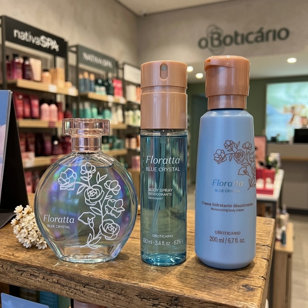 KIT FLORATTA BLUE CRYSTAL, um floral sofisticado