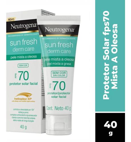 🚚 Protetor Solar Neutrogena Pele Oleosa Fps70 40g