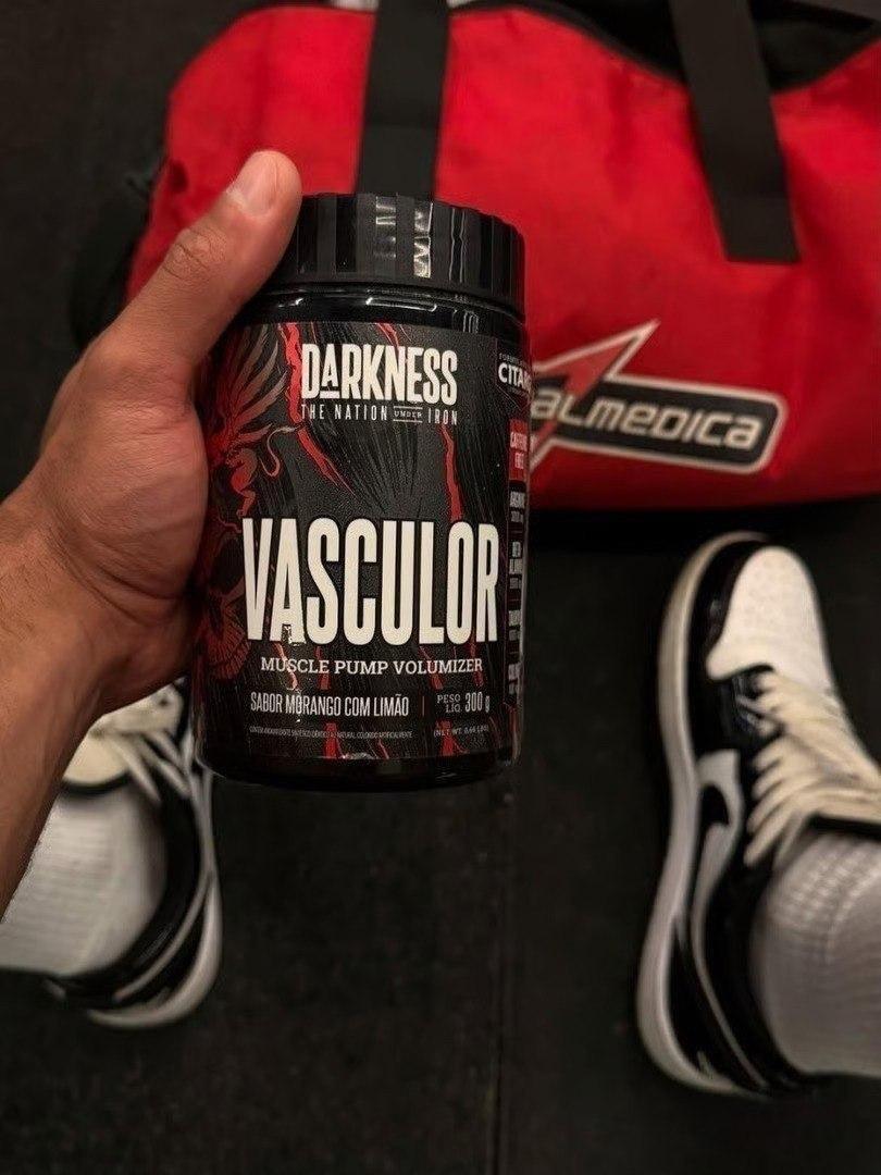 ➡️ Pré Treino Vasculor Frutas Amarelas 300g Darkness