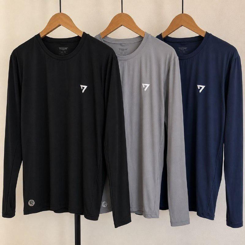 ➡️ Kit 3 Camisetas Térmicas Segunda Pele UV50