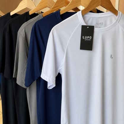 ➡️ Camiseta Esportiva Lupo Dry (3 cores)