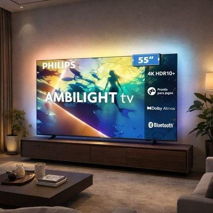 ➡️ Smart TV Philips Ambilight 55" 4K