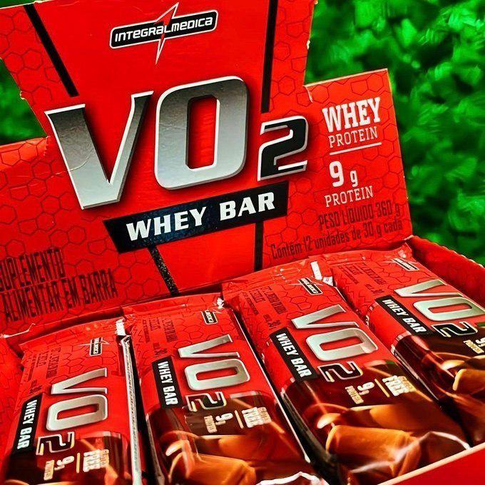 ➡️ VO2 Whey Bar 12 Unidades 30g Cookies - Integralmedica