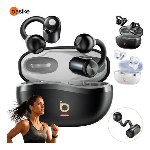 🚚 Basike Fone De Ouvido Sem Fio Bluetooth Esportivo 60Hrs IPX6 ANC Fone Bluetooth Gancho Estére Para Iphone Auricula