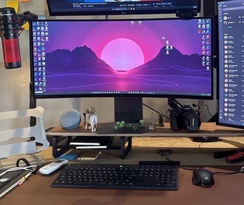 ➡️ Monitor Gamer LG UltraGear 34" Curvo Preto
