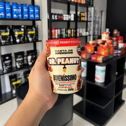 ➡️ Dr. Peanut Pasta de Amendoim Bueníssimo com Whey 250g