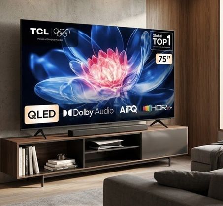 ➡️ Smart TV QLED 4K 75" TCL HDR10+ 75T6C
