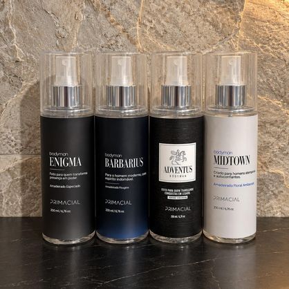 ➡️ Body Splash Masculino Enigma, Midtown, Barbarius, Adventus