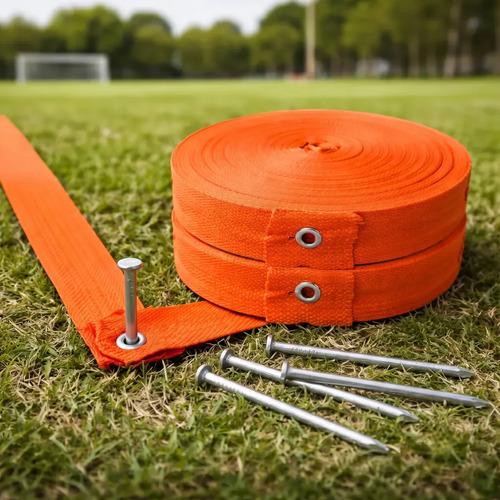 🚚 Fita Marcação Futebol De Campo Society Areia 100 Metros