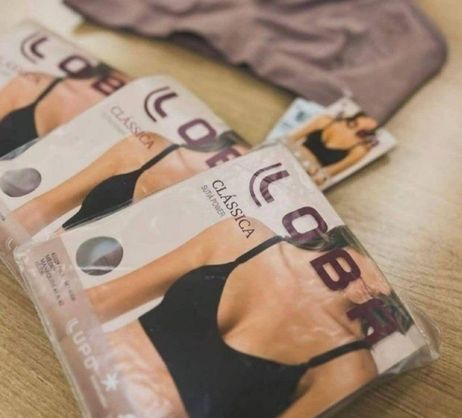 ➡️ Top Lupo Loba Fitness Alta Sustentação (3 Cores)